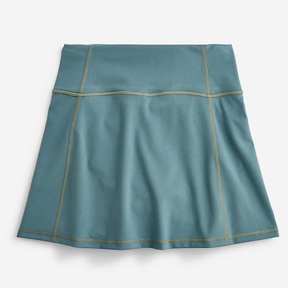 J. Crew CloudStretch high-rise sports skirt Tennis Athletic Skirt Skort size L